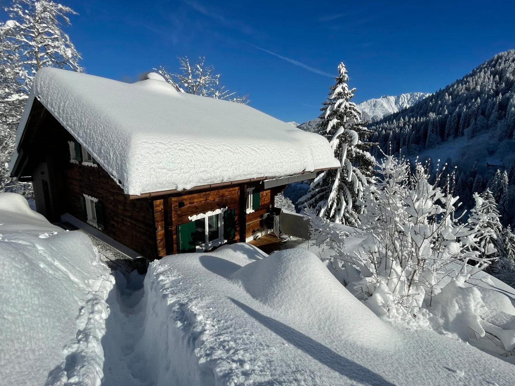 Alpenchalet Piz Huesli Tschagguns Exterior foto